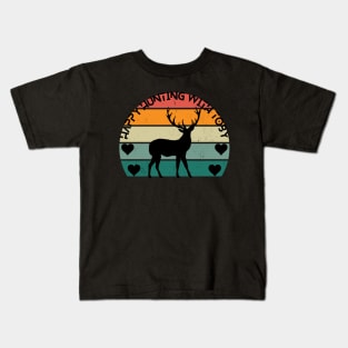 Happy Hunting With Toby Kids T-Shirt